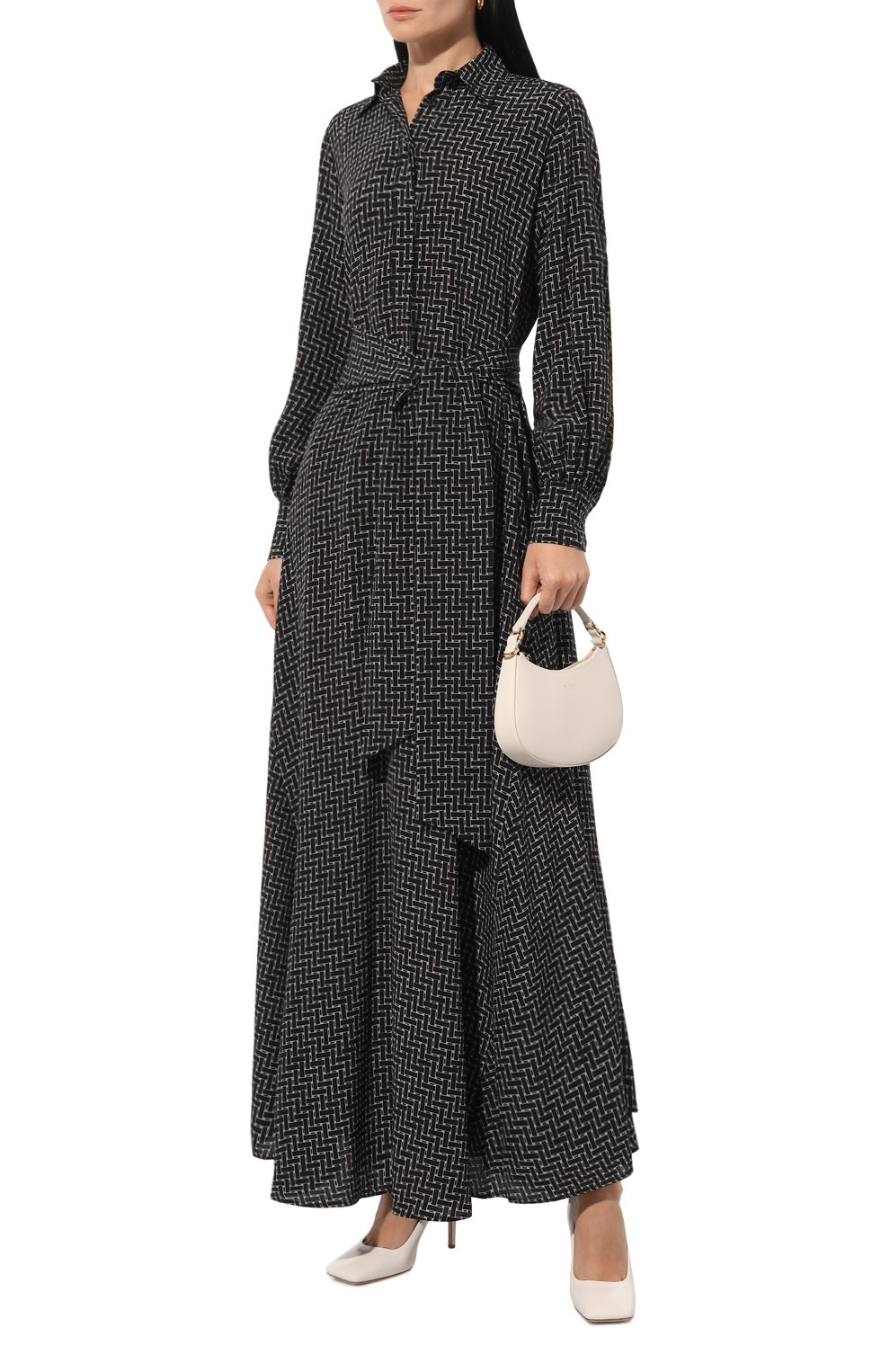 Шелковое платье KITON, арт. D53330K0566E02, фото 2