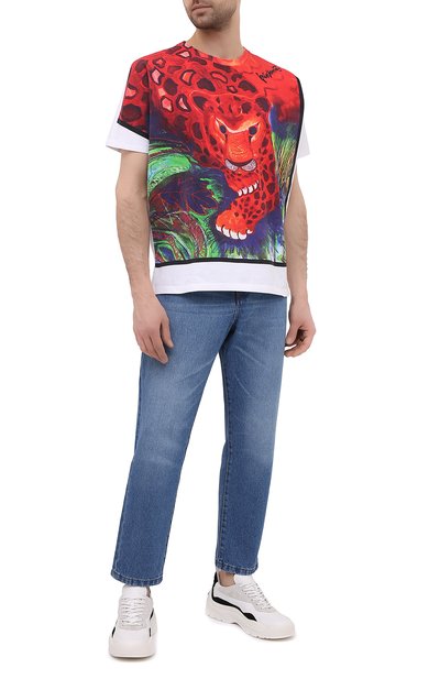 Хлопковая футболка kenzo x kansai yamamoto KENZO, арт. FB55TS0704SJ, фото 2