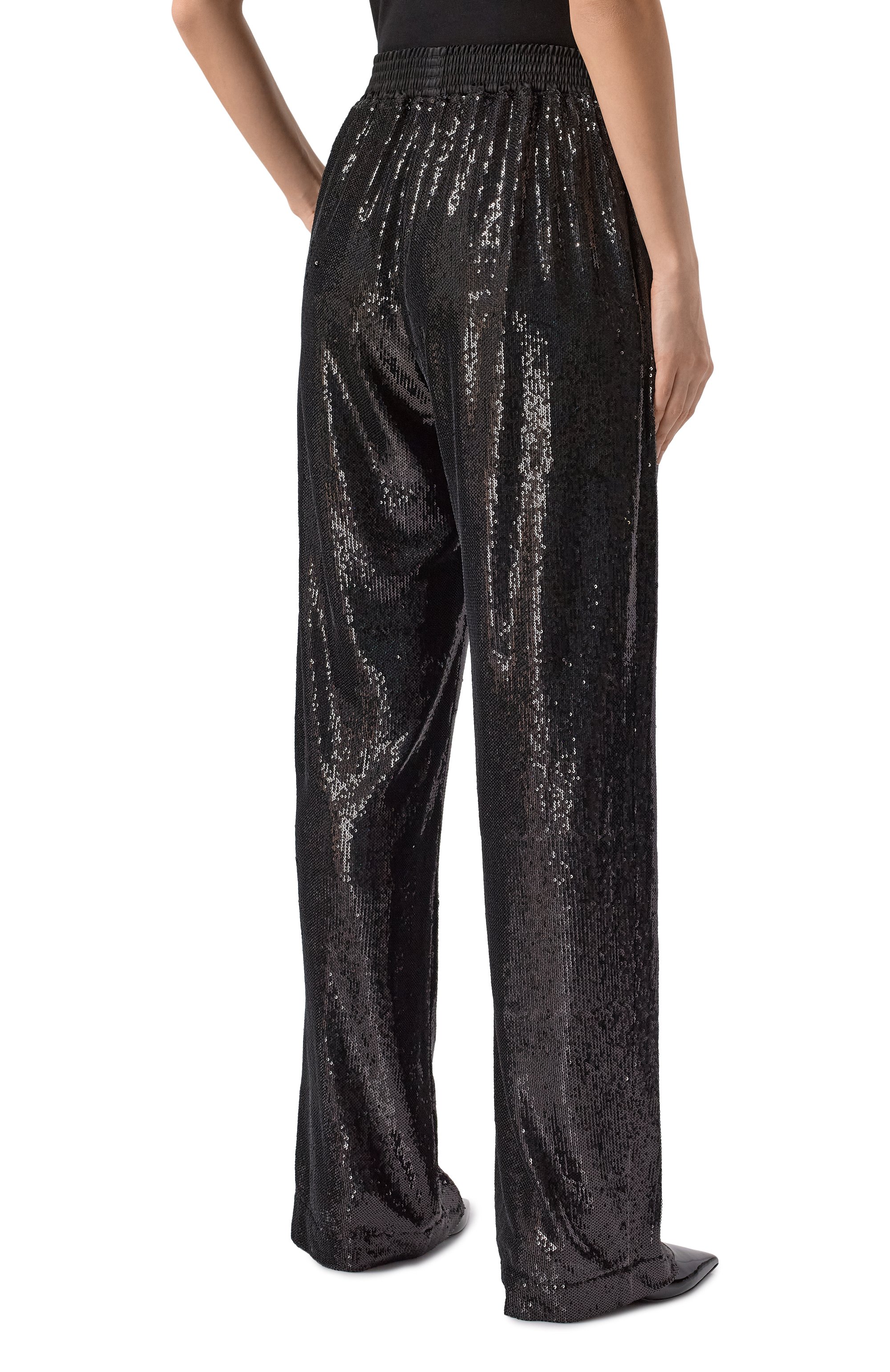 Брюки с отделкой пайетками SSHEENA, арт. 25SSPRUSLAN TS25007, фото 4