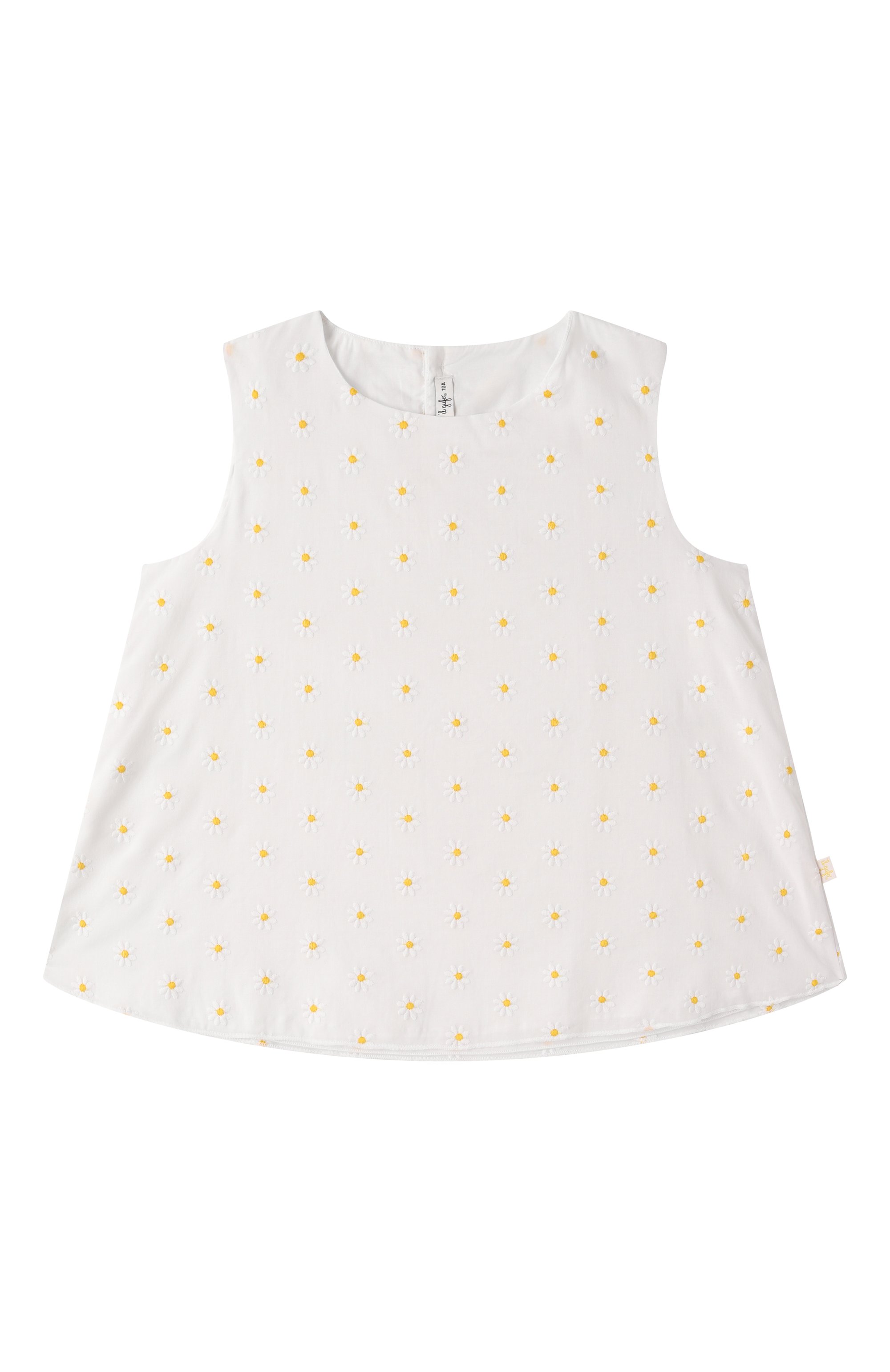 Хлопковый топ IL GUFO, арт. P25CA031C5053/10A-14A, фото 1