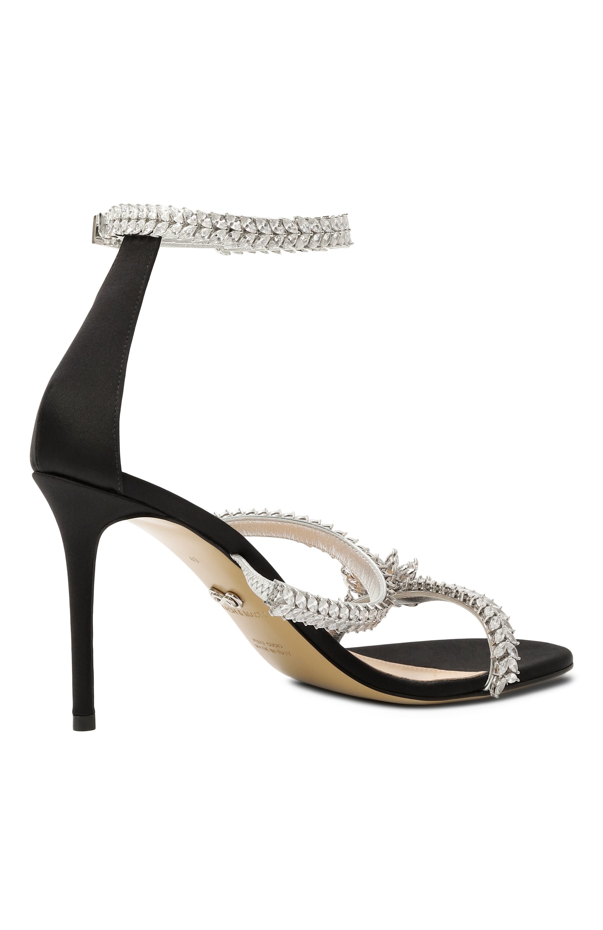 Текстильные босоножки lotus flower 95 MACH & MACH, арт. R25-S0912-95-CRP-B17, фото 5