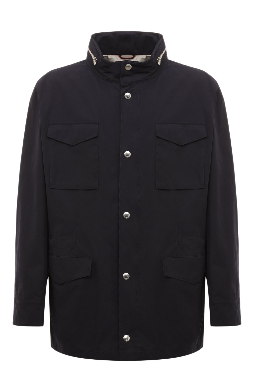 Куртка BRUNELLO CUCINELLI темно-синего цвета по цене 365500 руб., арт. MY4196883, фото 1 Куртка BRUNELLO CUCINELLI, арт. MY4196883, фото 1
