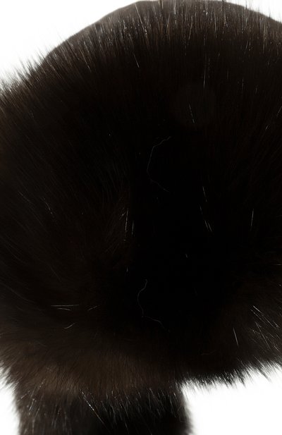 Меховая шапка-ушанка из норки и соболя VICTORIA KUSENKOVA, арт. 090213504094, фото 4