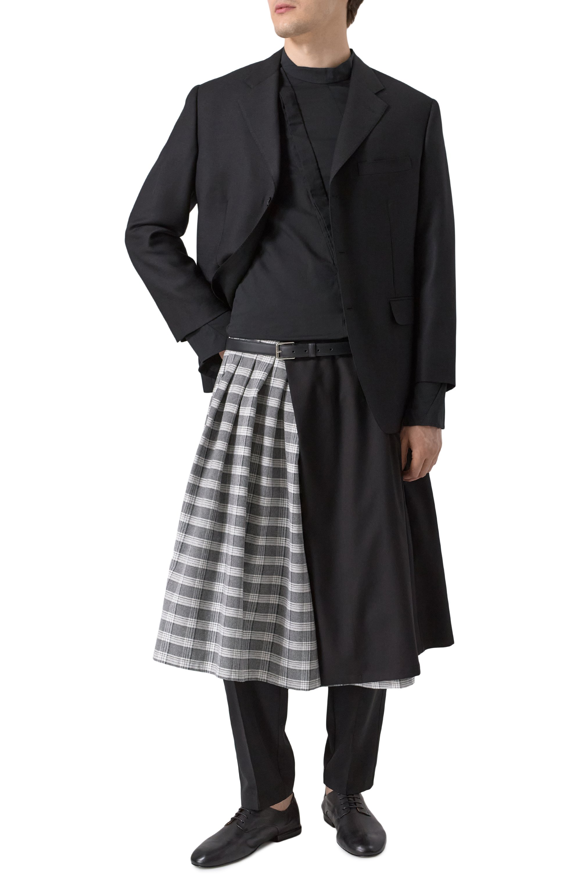 Рубашка 139DEC черного цвета по цене 33120 руб., арт. ST446-BK, фото 2 Рубашка 139DEC, арт. ST446-BK, фото 2