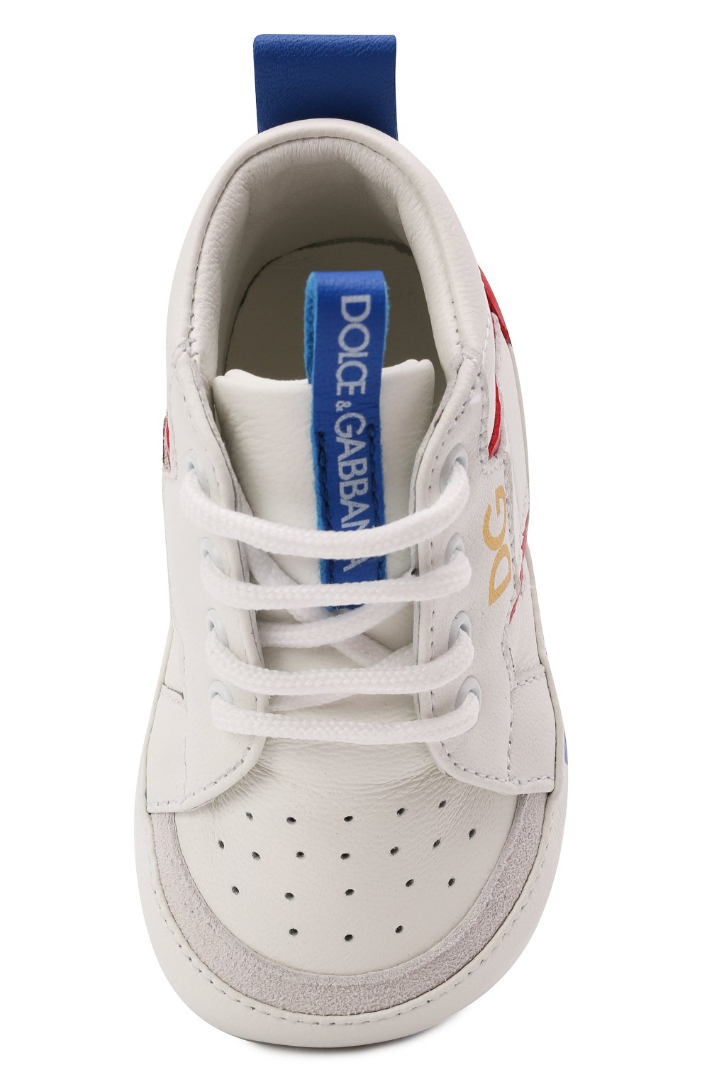 Кожаные кроссовки DOLCE & GABBANA, арт. DK0131/AH628, фото 4