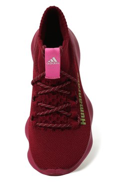 Мужские кроссовки adidas x pharrell williams humanrace sichona burgundy ADIDAS ORIGINALS малинового цвета, арт. GW4879 | Фото 6 (Материал внешний: Текстиль; Региональные ограничения белый список (Axapta Mercury): Не проставлено; Ст�или: Гранж; Материал сплава: Проставлено; Нос: Не проставлено; Материал утеплителя: Без утеплителя; Драгоценные камни: Проставлено)