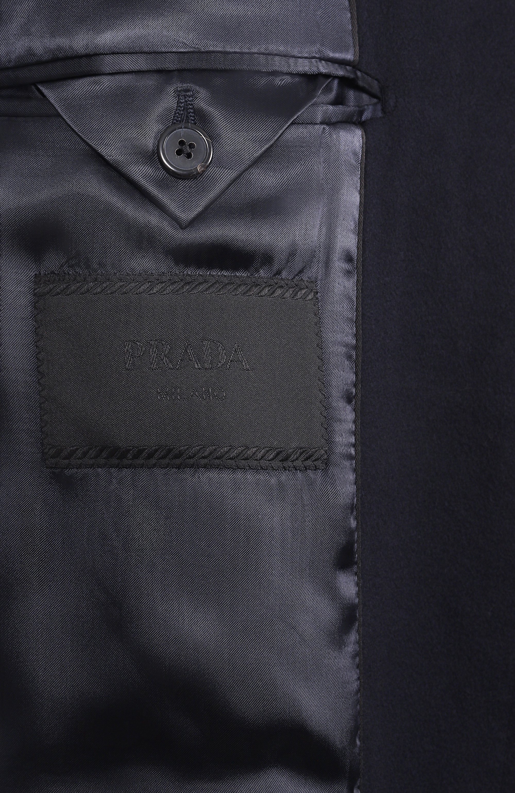 Кашемировое пальто PRADA, арт. UC417D-1W2H-F0008-192, фото 7