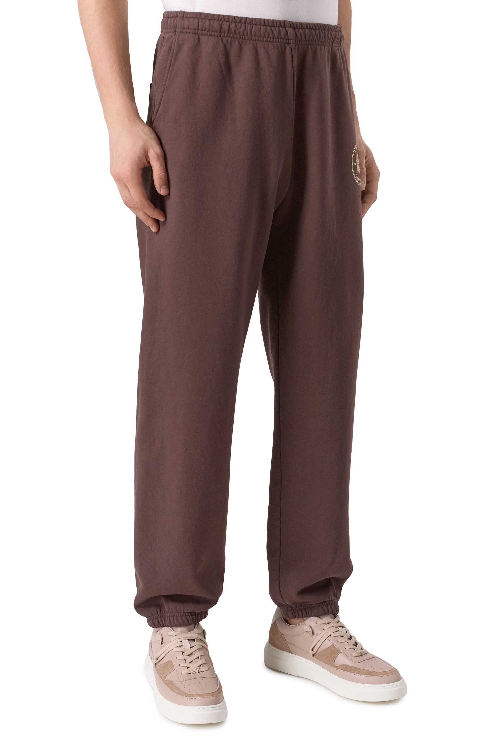 Хлопковые джоггеры sporty & rich x le bristol paris SPORTY AND RICH, арт. PA036517618BR03, фото 3