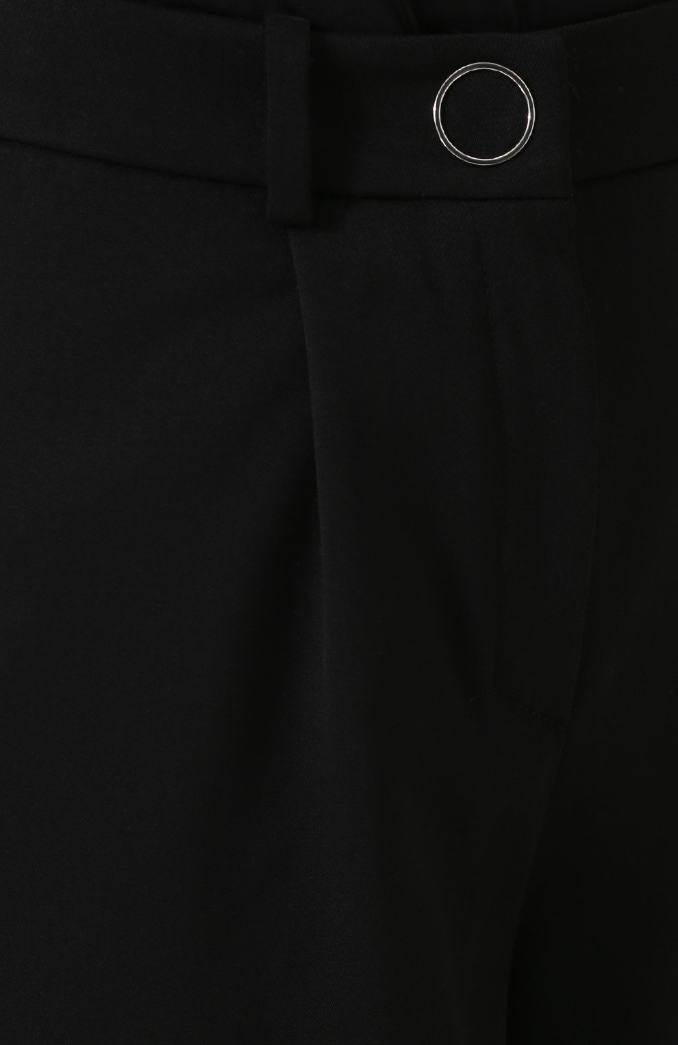 Шерстяные широкие брюки с защипами MUGLER, арт. PANTP202147B, фото 5