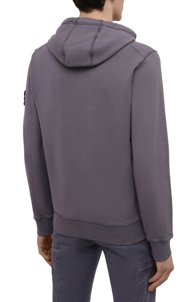 Хлопковое худи STONE ISLAND, арт. 741564151, фото 4