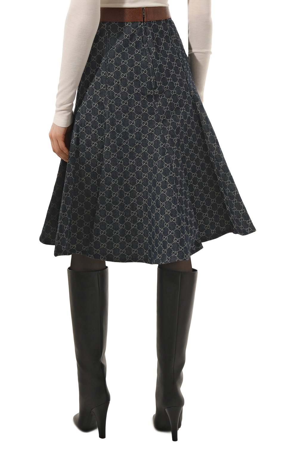 Джинсовая юбка GUCCI, арт. 678803 XDBS8, фото 4