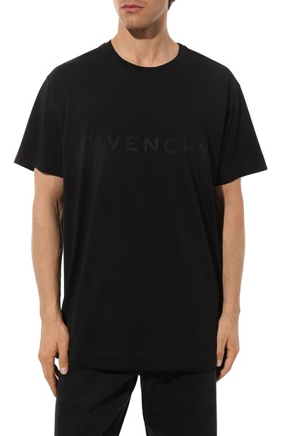 Хлопковая футболка GIVENCHY, арт. BM716N/3YC5, фото 3