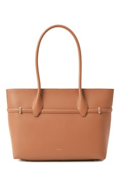 Женская сумка-тоут furla goccia FURLA бежевого цвета, арт. WB01497/BX3104 | Фото 6 (Материал: Текстиль, Натуральная кожа; Драгоценные камни: Проставлено; Размер: large; Материал сплава: Проставлено)