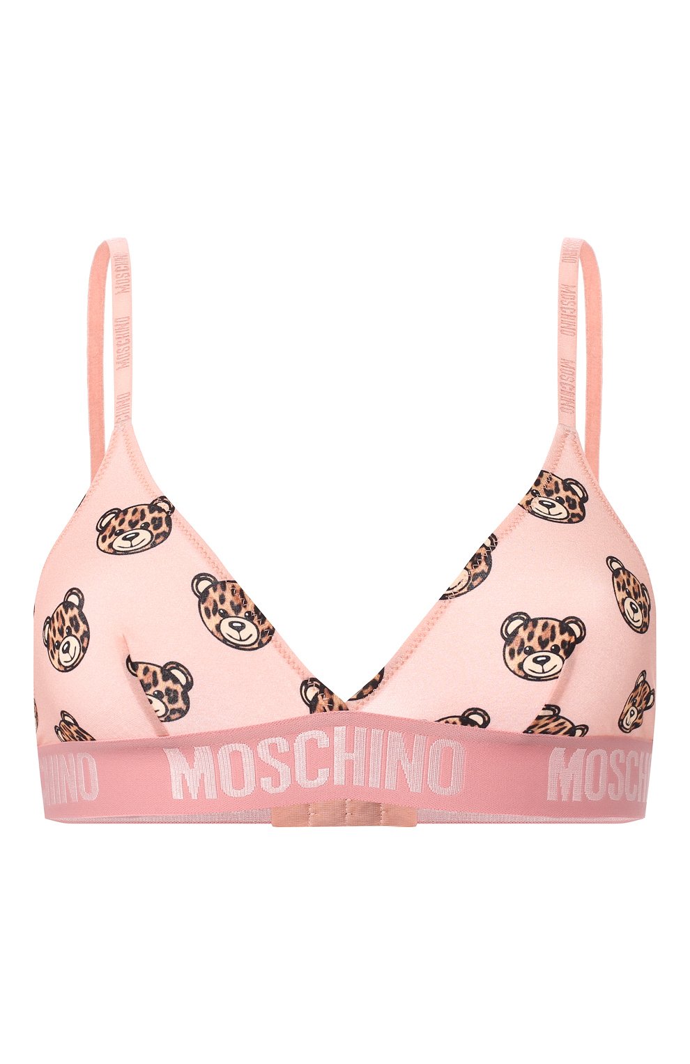 Бюстгальтер с мягкой чашкой MOSCHINO розового цвета по цене 8190 руб., арт. A4617/9015, фото 1 Бюстгальтер с мягкой чашкой MOSCHINO, арт. A4617/9015, фото 1