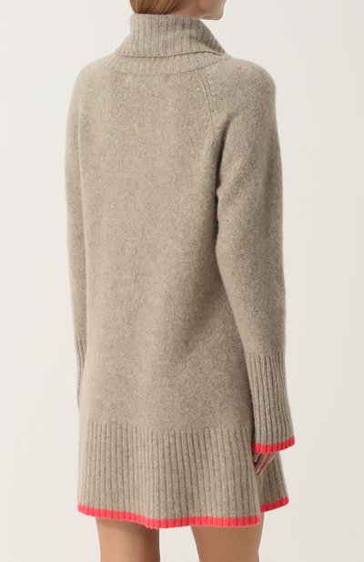 Кашемировое мини-платье с воротником-хомут THE ELDER STATESMAN, арт. TURDR, фото 4