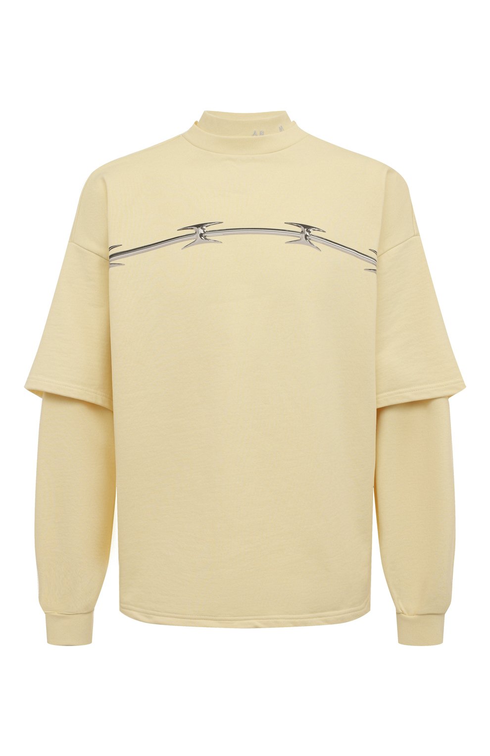 Хлопковый свитшот A BETTER MISTAKE, арт. 02D2TW013 FL004PD, фото 1