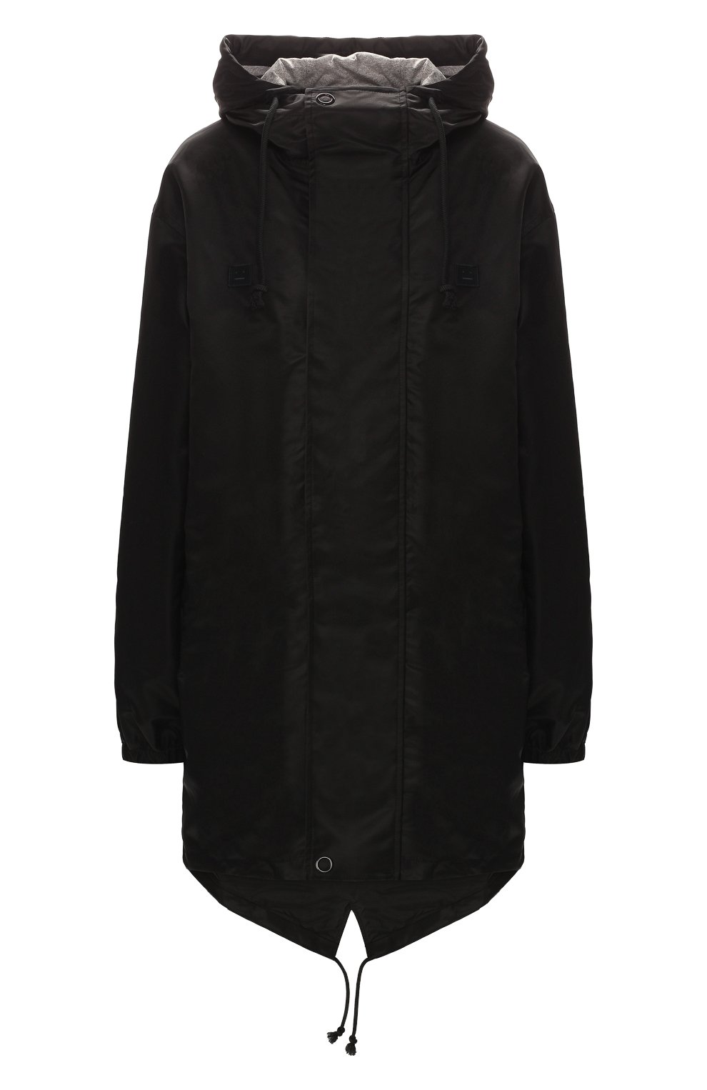 Парка с капюшоном ACNE STUDIOS черного цвета по цене 45200 руб., арт. C90006/W, фото 1 Парка с капюшоном ACNE STUDIOS, арт. C90006/W, фото 1