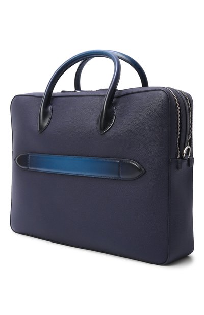 Портфель SANTONI темно-синего цвета по цене 265500 руб., арт. UIBGA2868BS-ACSU, фото 3 Портфель SANTONI, арт. UIBGA2868BS-ACSU, фото 3