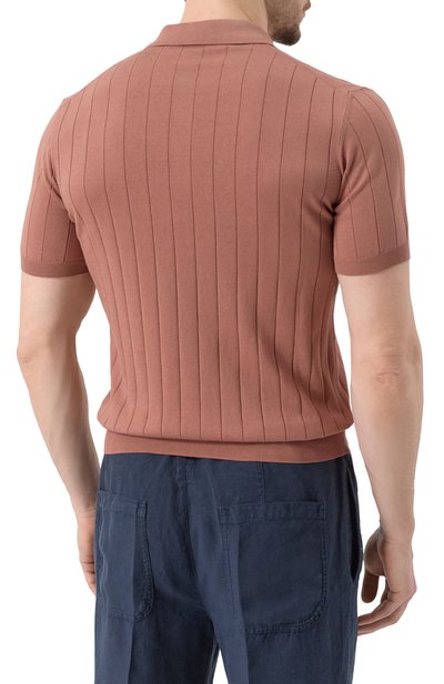 Хлопковое поло CORNELIANI, арт. 25M512-2525153, фото 4