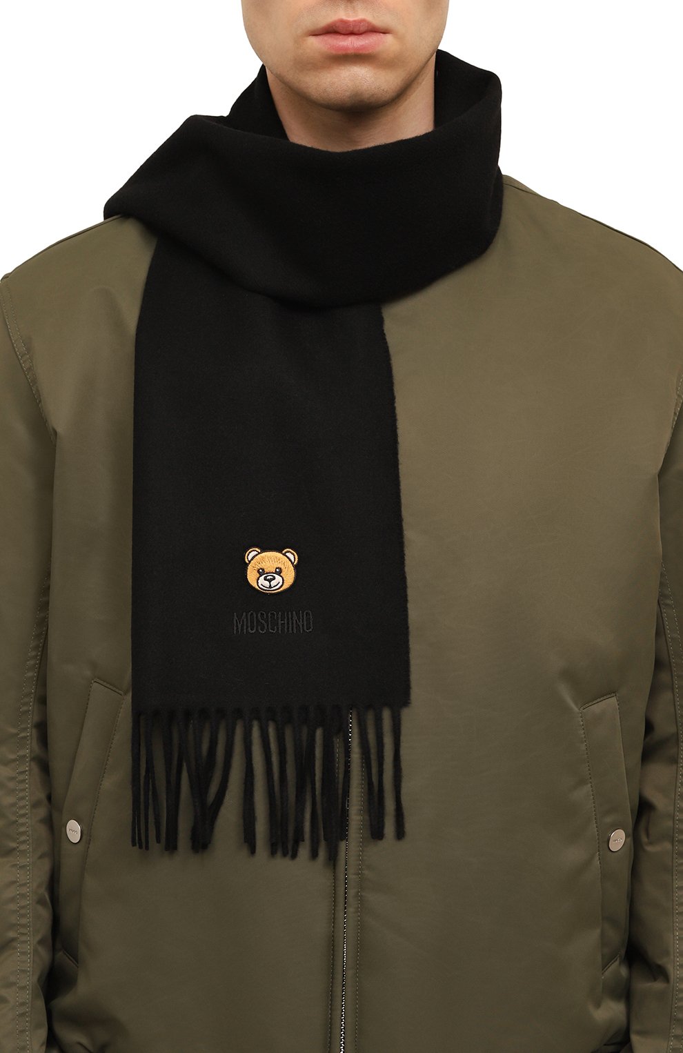 Шерстяной шарф MOSCHINO, арт. 50124/M5783, фото 2