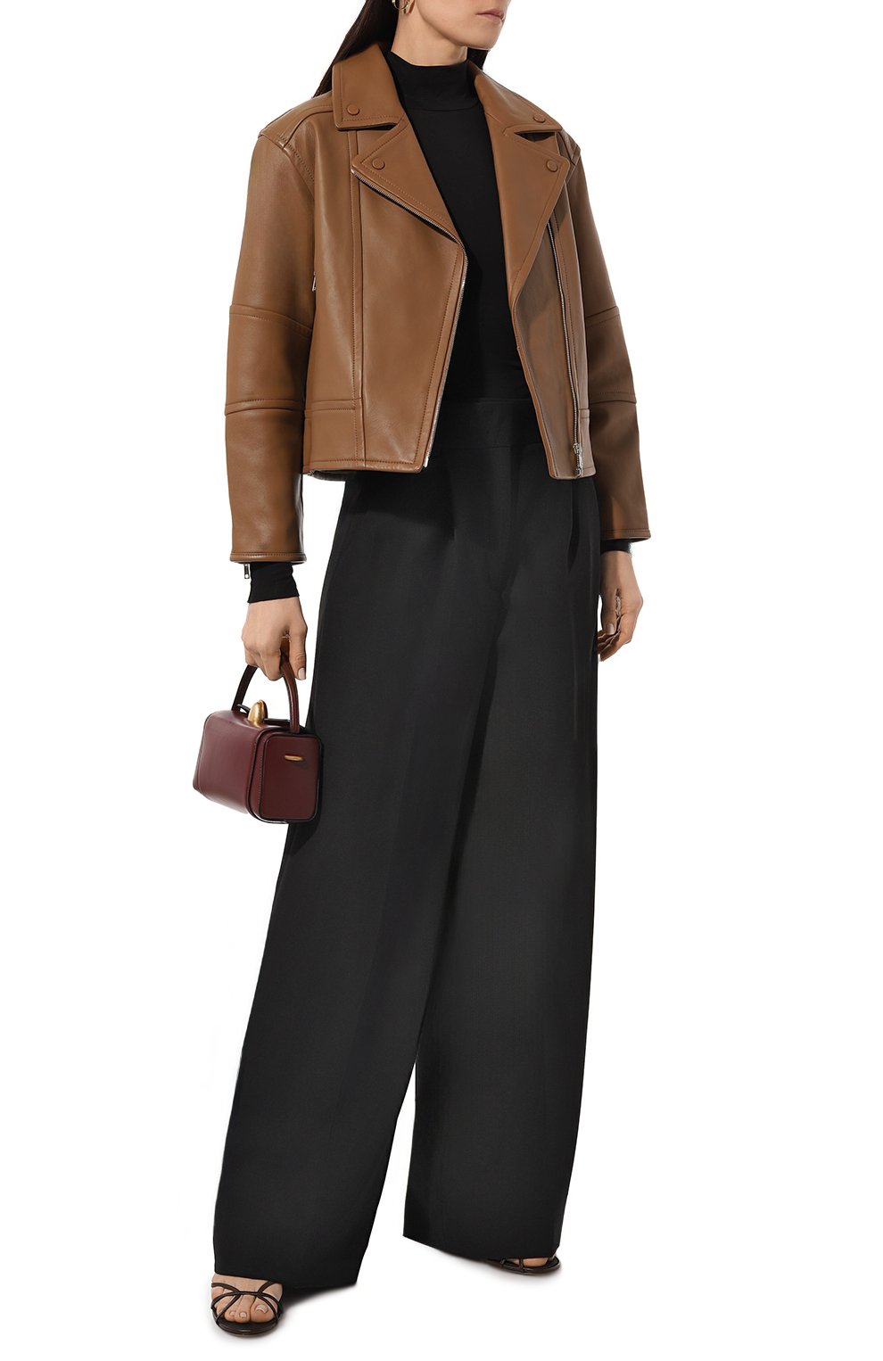 Кожаная куртка YVES SALOMON, арт. 24EYV22655APAN, фото 2