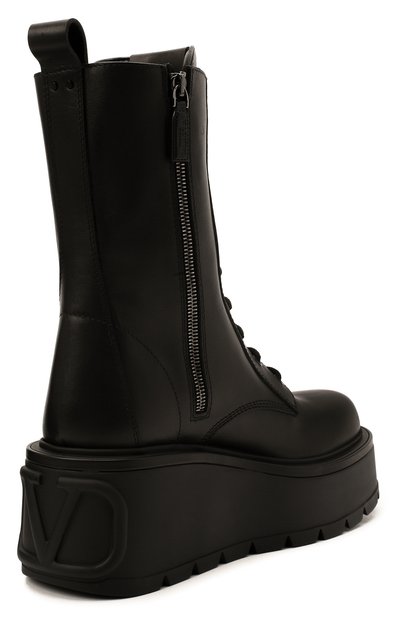 Кожаные ботинки VALENTINO, арт. UW0S0AR2/RBJ, фото 4