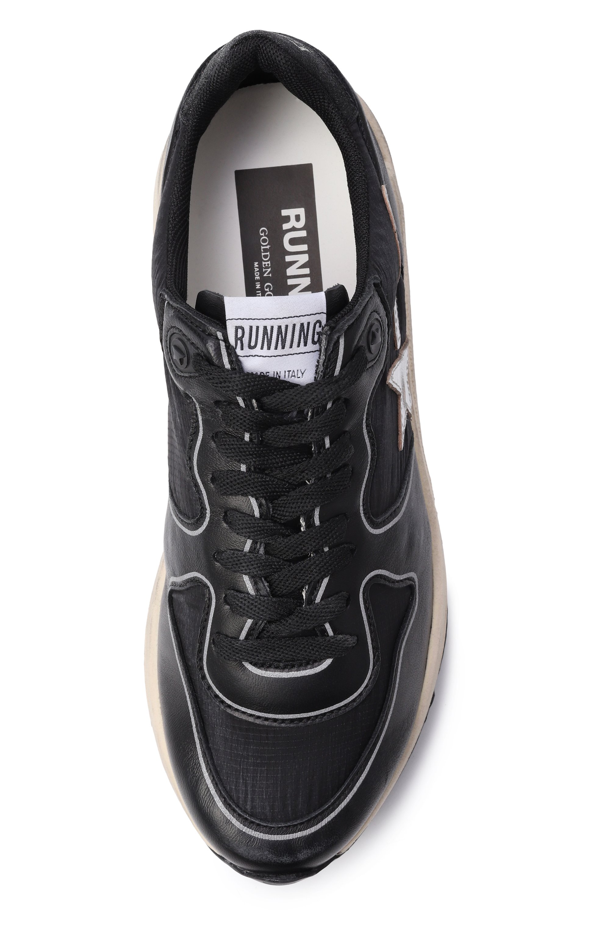 Комбинированные кроссовки running sole GOLDEN GOOSE DELUXE BRAND, арт. GWF00126.F006855, фото 6