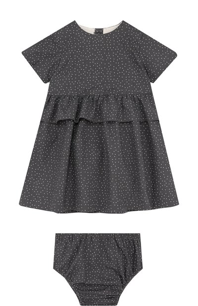 Хлопковый комплект из платья и трусов ALETTA, арт. RW88635/1M-18M, фото 1