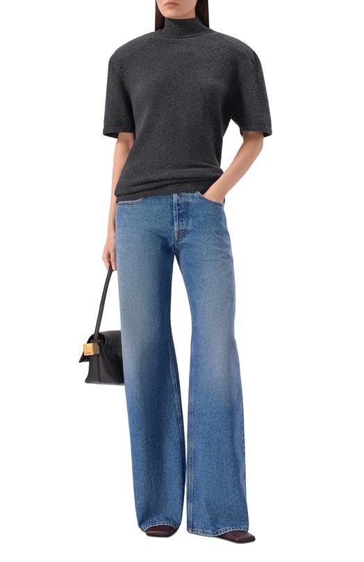 Водолазка из шерсти и кашемира Jacquemus 25HSWW00629/AK00282 Серый  25HSWW00629/AK00282 Фото 2