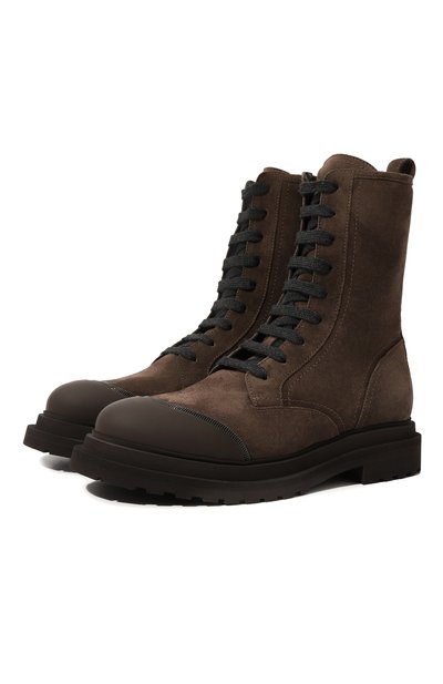 Замшевые ботинки BRUNELLO CUCINELLI, арт. MZSFGBP175, фото 1