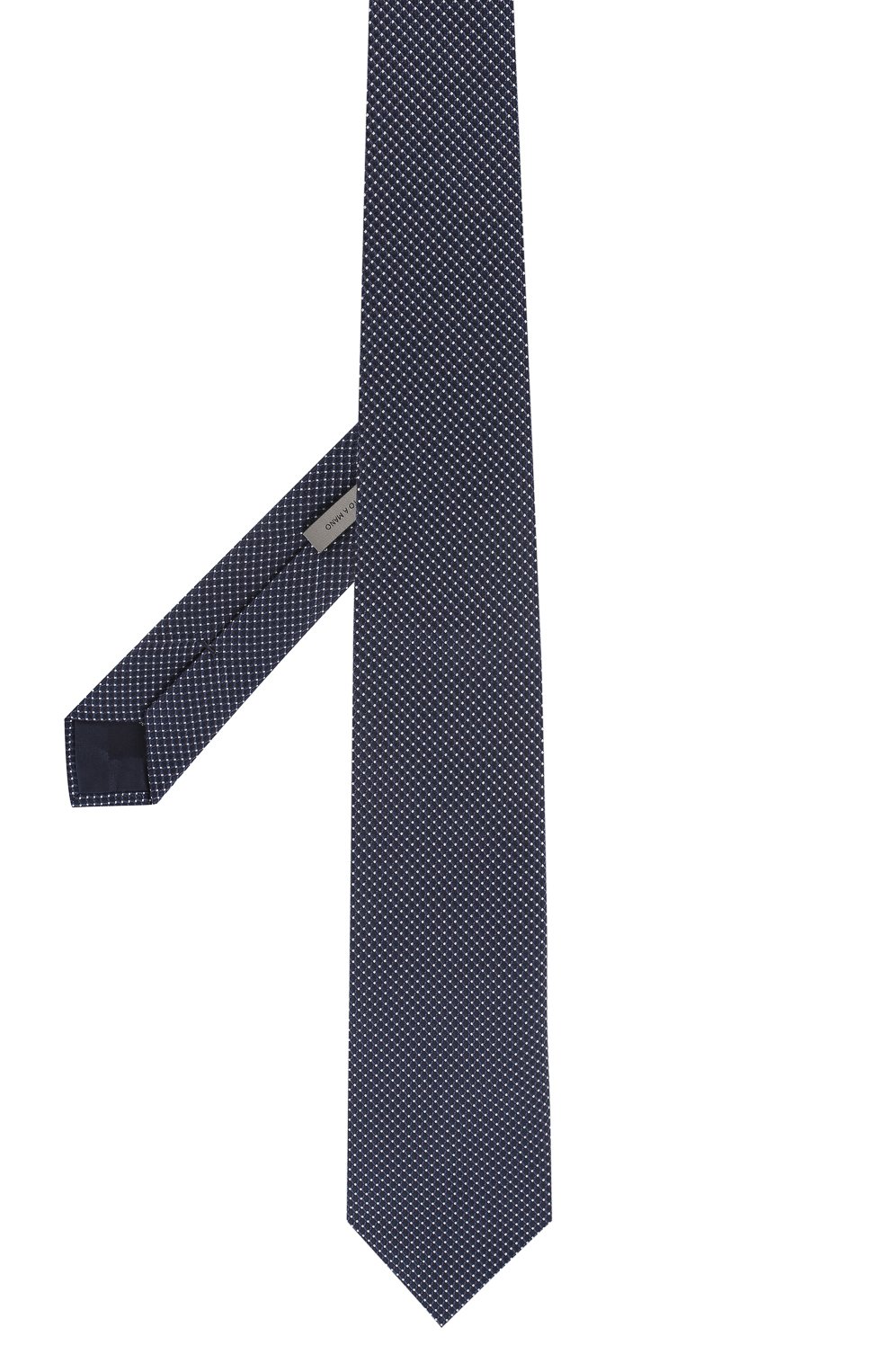 Шелковый галстук CORNELIANI синего цвета по цене 17800 руб., арт. 83U390-9120320/00, фото 2 Шелковый галстук CORNELIANI, арт. 83U390-9120320/00, фото 2