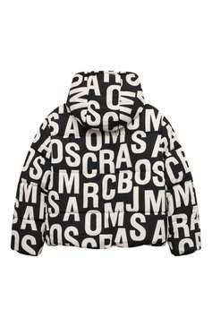 Детского куртка MARC JACOBS (THE) черно-белого цвета, арт. W60316 | Фото 2 (Материал внешний: Синтетический материал; Рукава: Длинные; Драгоценные камни: Проставлено; Материал сплава: Проставлено; Кросс-КТ: Демисезон, Утепленные; Ростовка одежда: 12 лет | 152 см, 3 года | 98 см, 5 лет | 110 см, 4 года | 104 см, 7 лет | 122 см, 9 лет | 134 см)