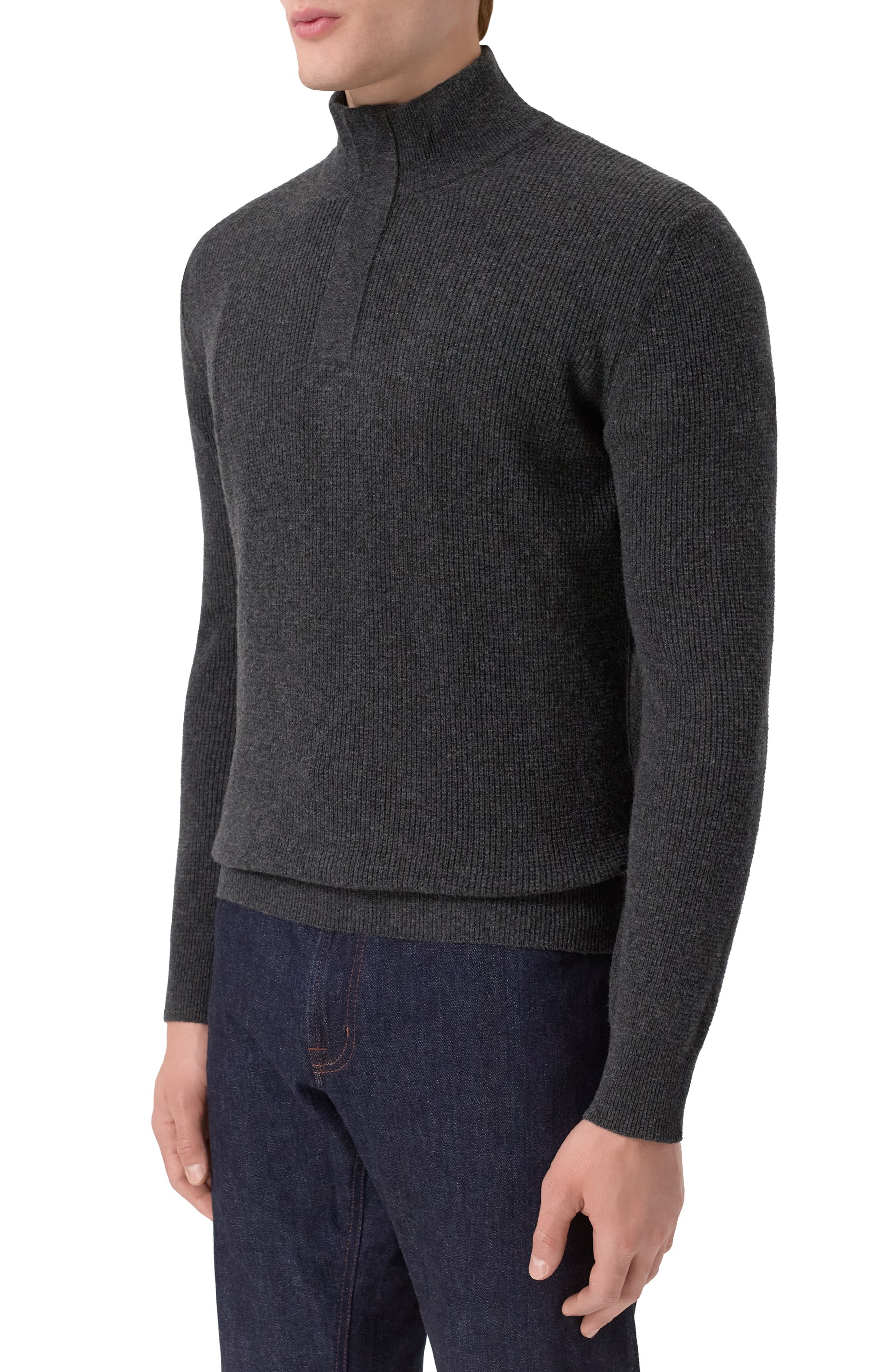 Джемпер из шерсти и кашемира CANALI, ар�т. C1140/MK02361, фото 3