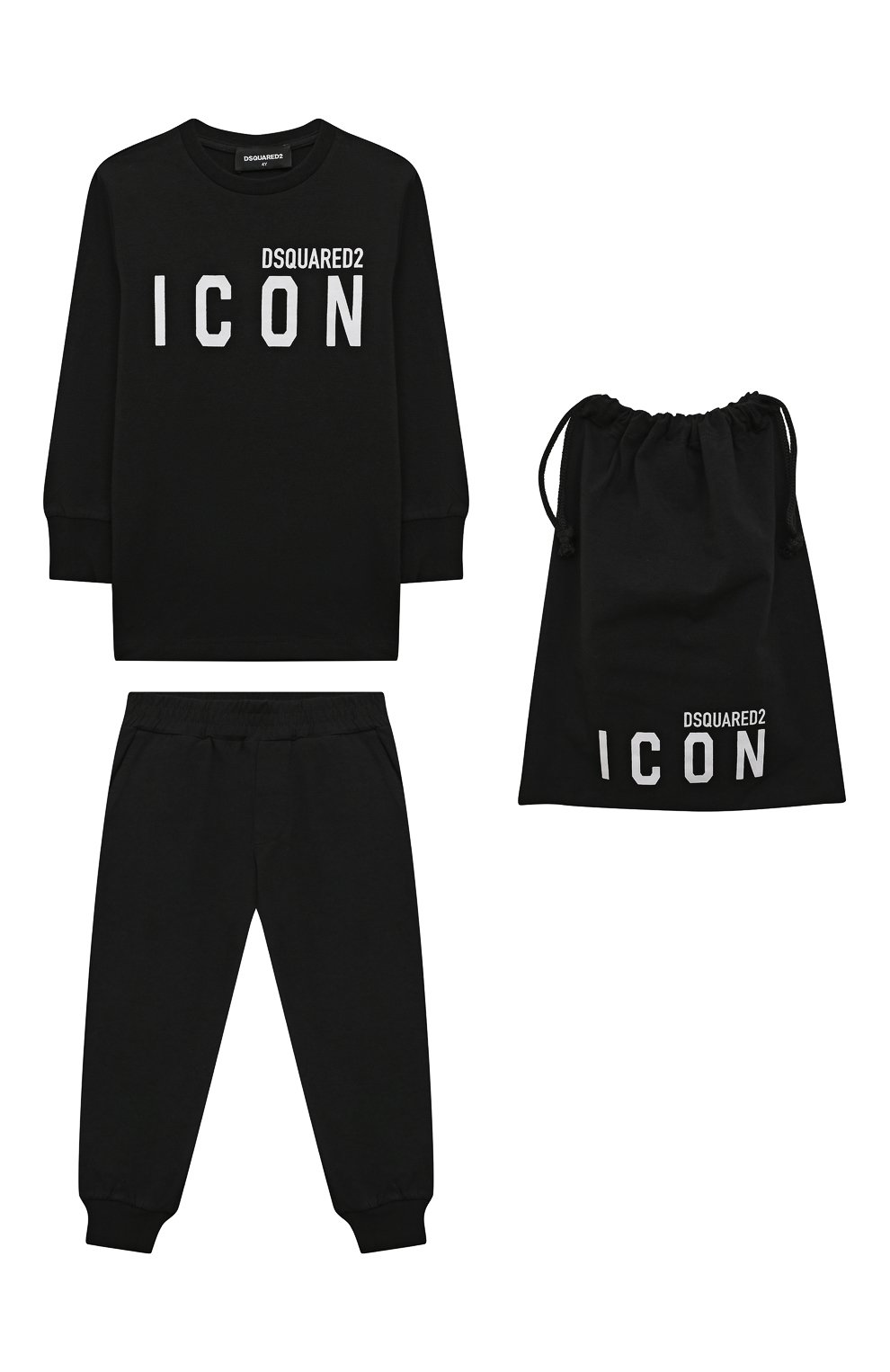 Хлопковая пижама DSQUARED2, арт. DQ1087-D008J, фото 1