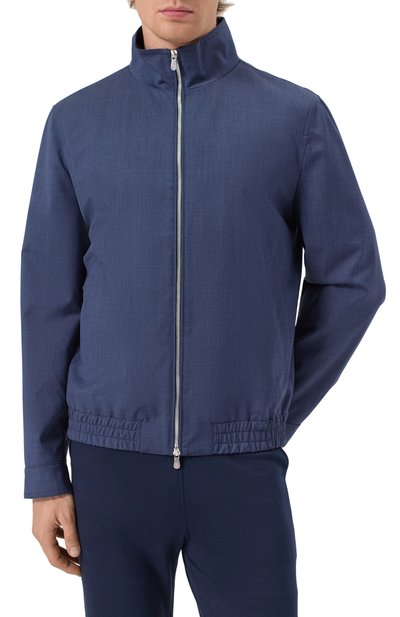 Шерстяной бомбер BRUNELLO CUCINELLI, арт. MM4506424, фото 3