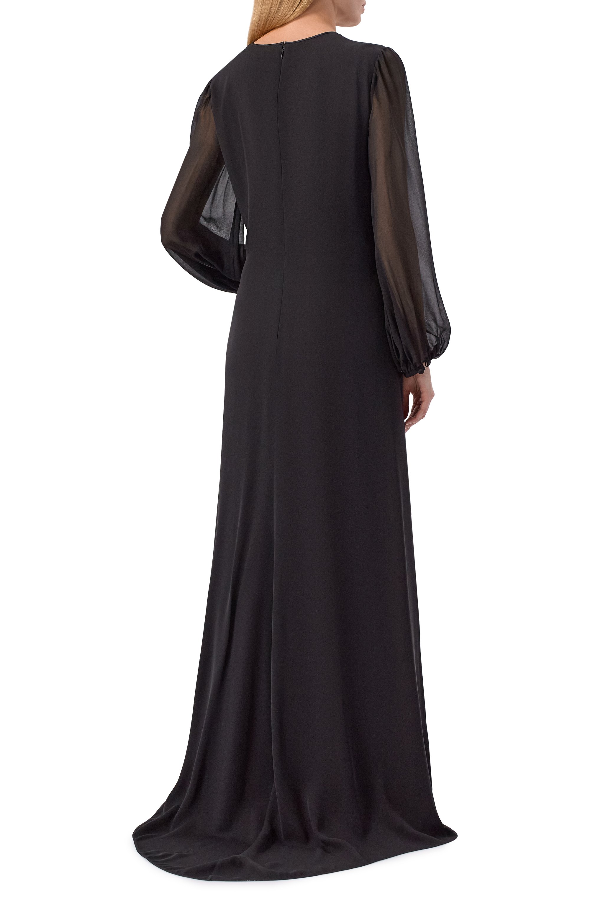 Платье из шерсти и шелка VALENTINO, арт. 8B3VDMS0/1MH, фото 3