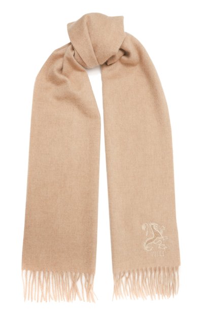 Мужской шарф с отделкой из кожи аллигатора ZILLI, арт. SWF001M0310VBLE00N004