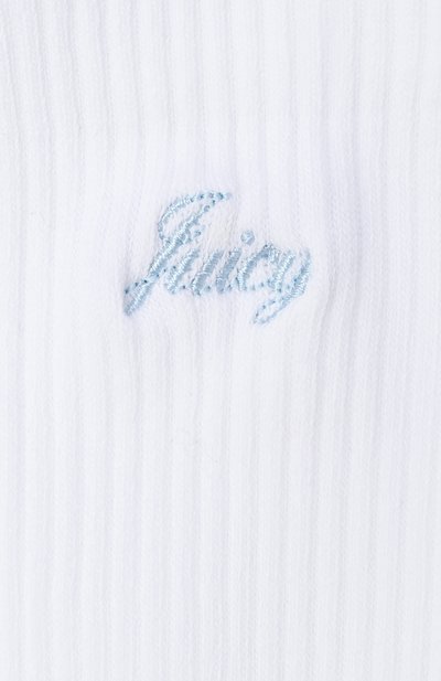 Женские хлопковые носки SPORTY AND RICH, арт. AC104716326WH100/JUICY SCRIPT S0CK