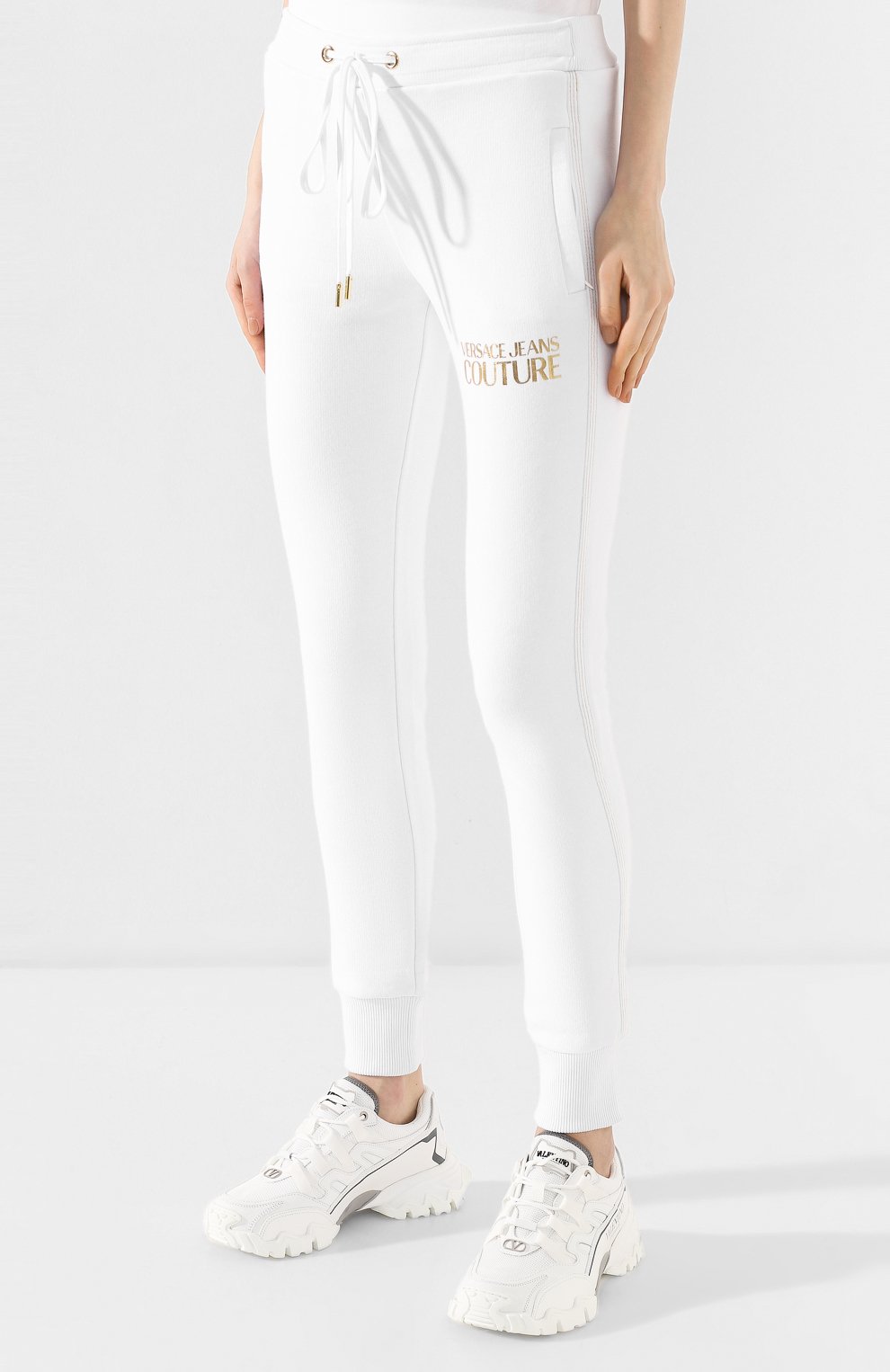 Хлопковые джоггеры VERSACE JEANS COUTURE, арт. A1HVA130-VDP310 IC0N/13956, фото 3