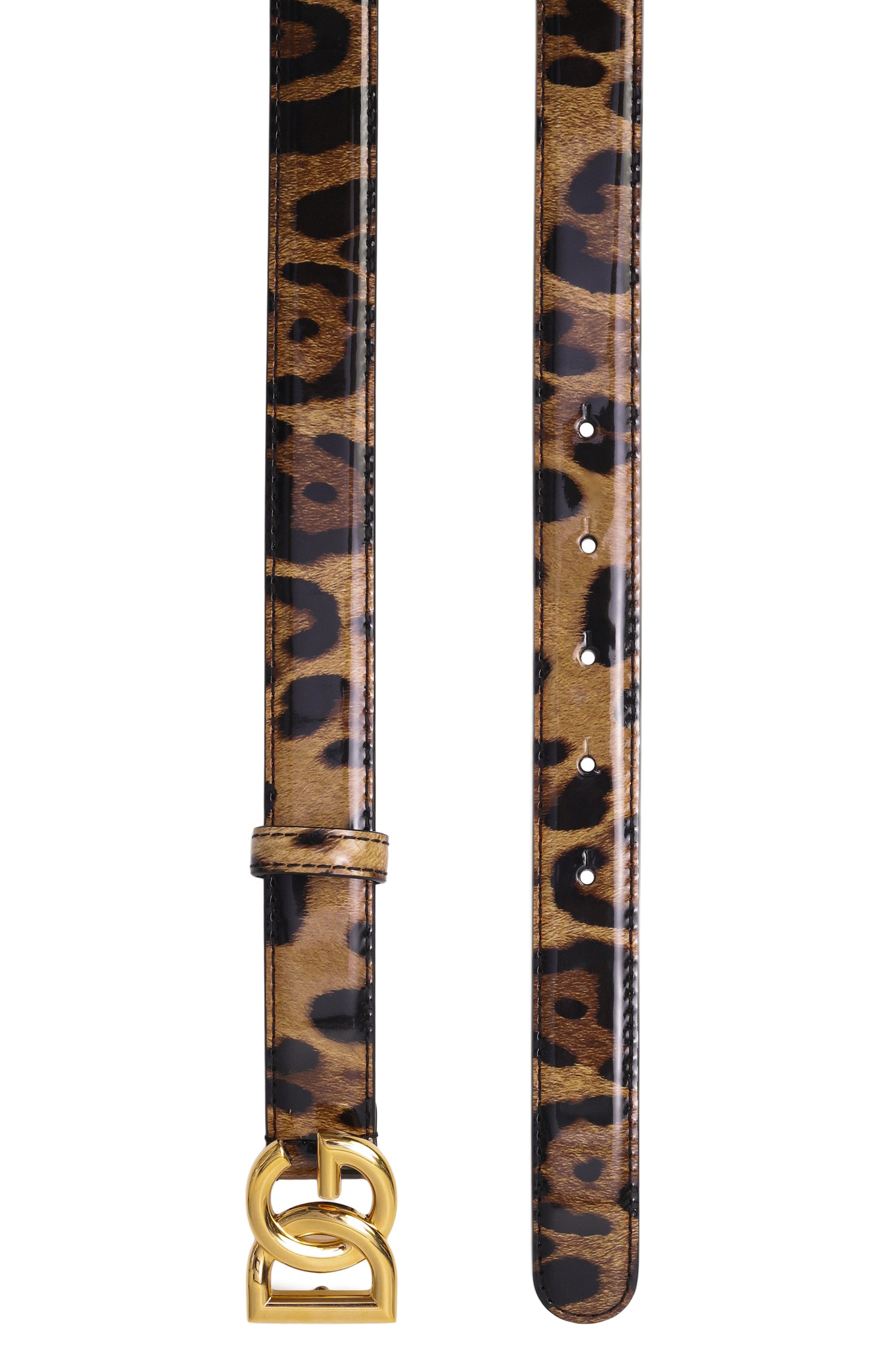 Кожаный ремень DOLCE & GABBANA леопардового цвета по цене 75450 руб., арт. BE1447/AM568, фото 3 Кожаный ремень DOLCE & GABBANA, арт. BE1447/AM568, фото 3