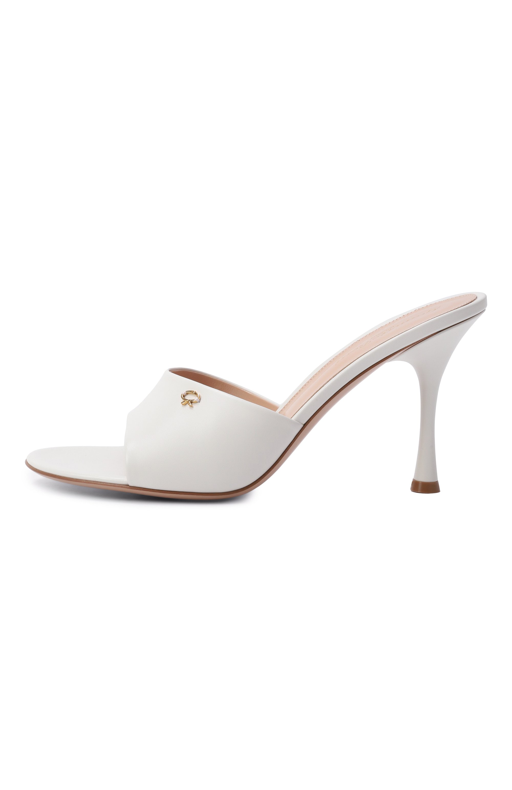 Кожаные мюли ascent 85 GIANVITO ROSSI, арт. G10037.85LAC.VITBIAN, фото 4