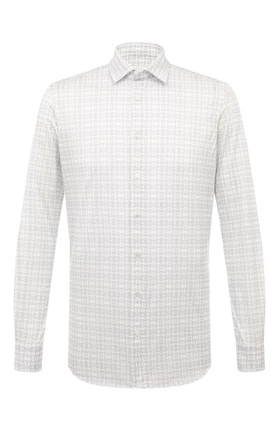 Хлопковая рубашка ZILLI, арт. CLAF01M011084030Q, фото 1