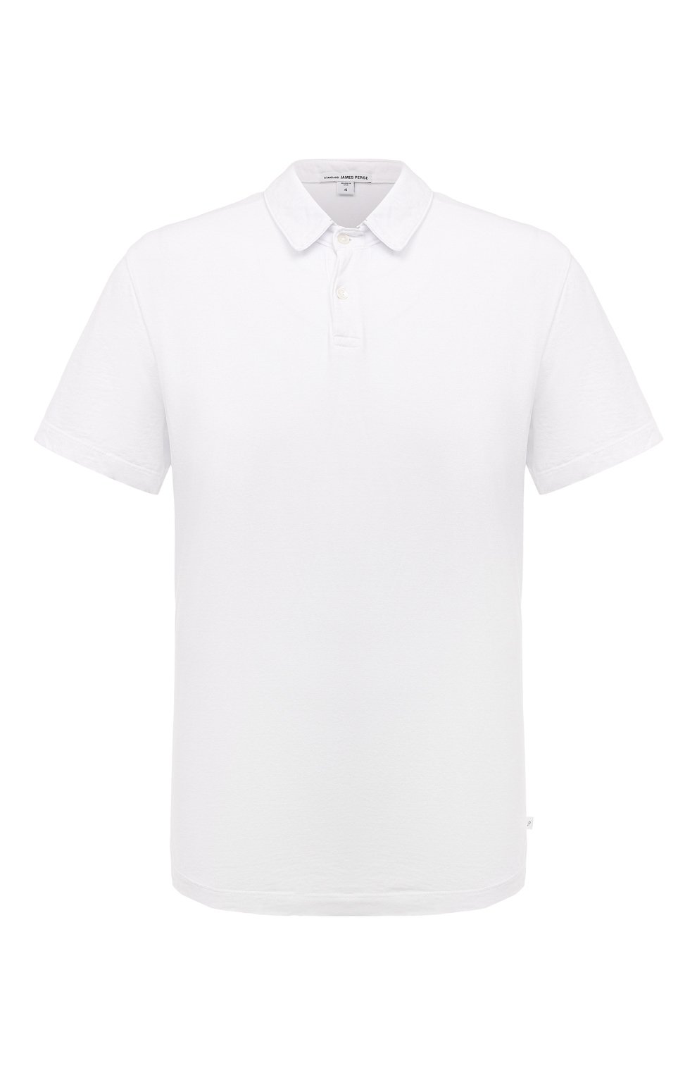 Хлопковое поло JAMES PERSE, арт. MSX3337/WHT, фото 1