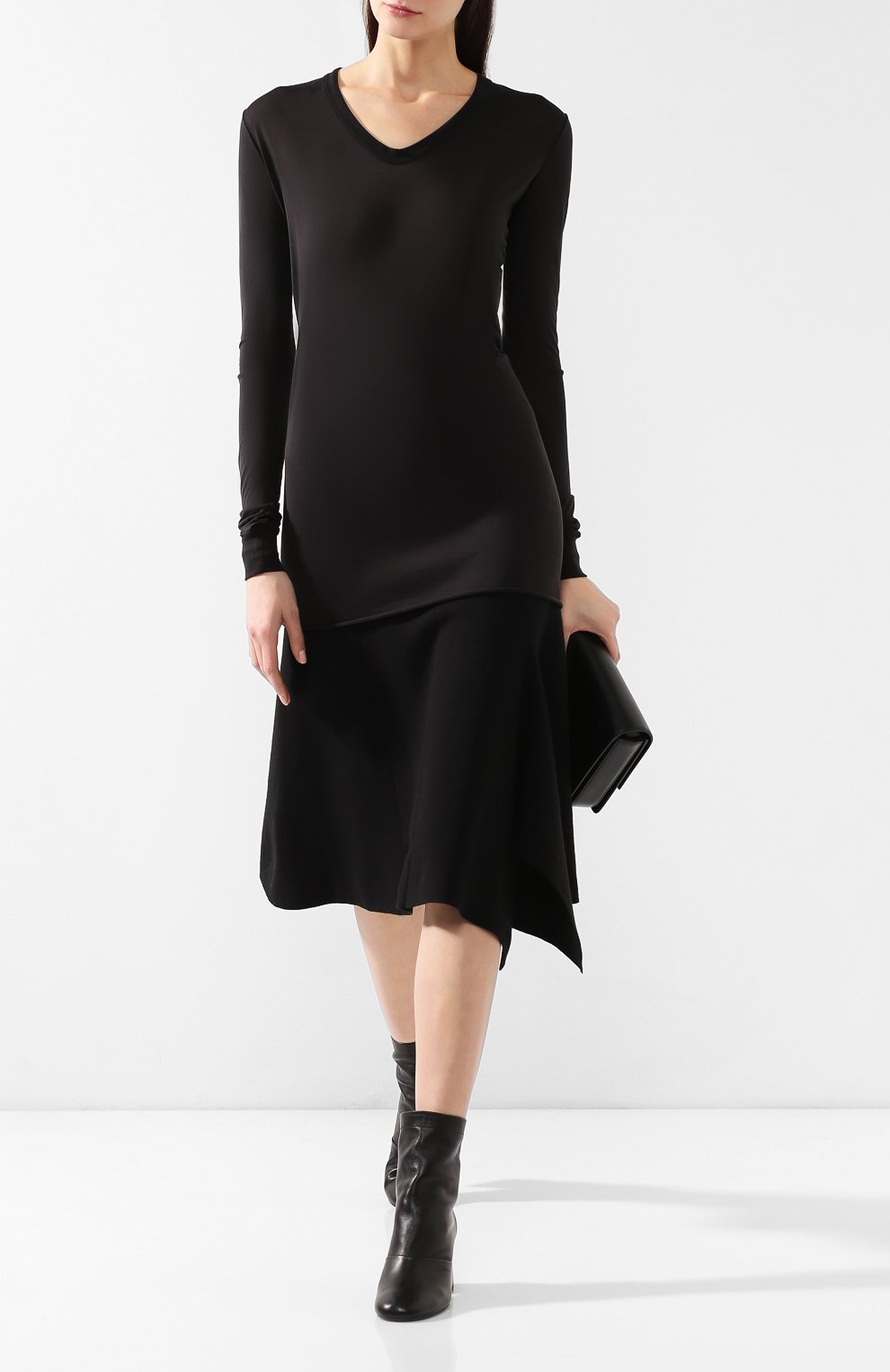 Шелковый лонгслив RICK OWENS, арт. RP19S6200/JR, фото 2