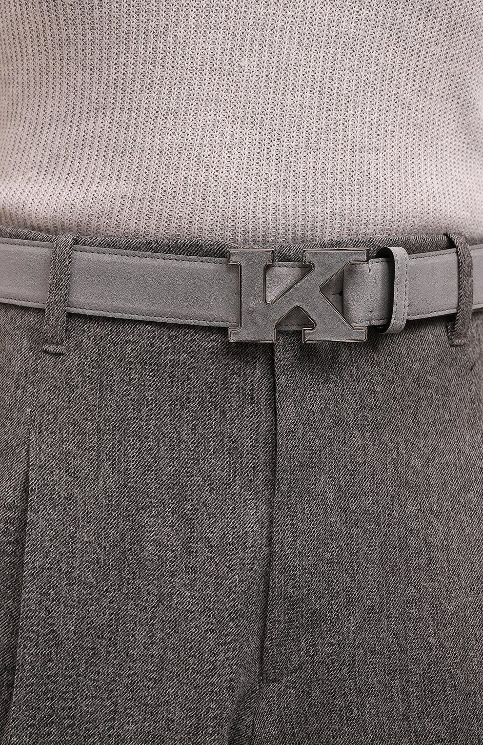 Замшевый ремень KITON, арт. USC20PN00977, фото 2