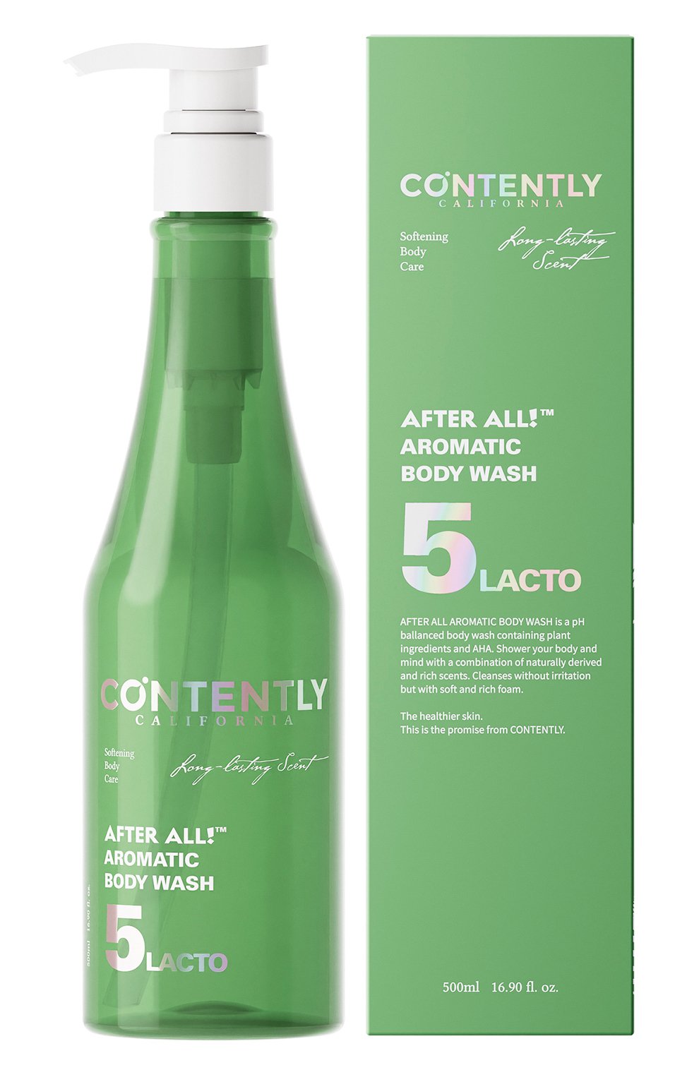 Гель для душа aromatic body wash 5lacto (500ml) CONTENTLY, арт. 8809537880206, фото 2