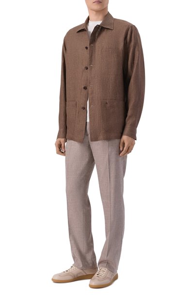 Льняная рубашка STEFANO RICCI, арт. SP008363/BN2930, фото 2