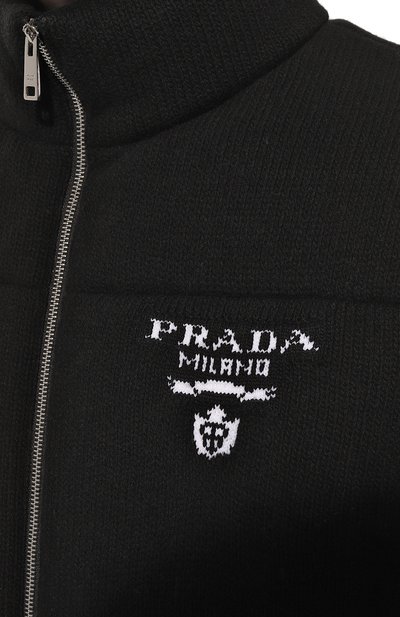 Пуховик из шерсти и кашемира PRADA, арт. SGC020-10PH-F0002-212, фото 5