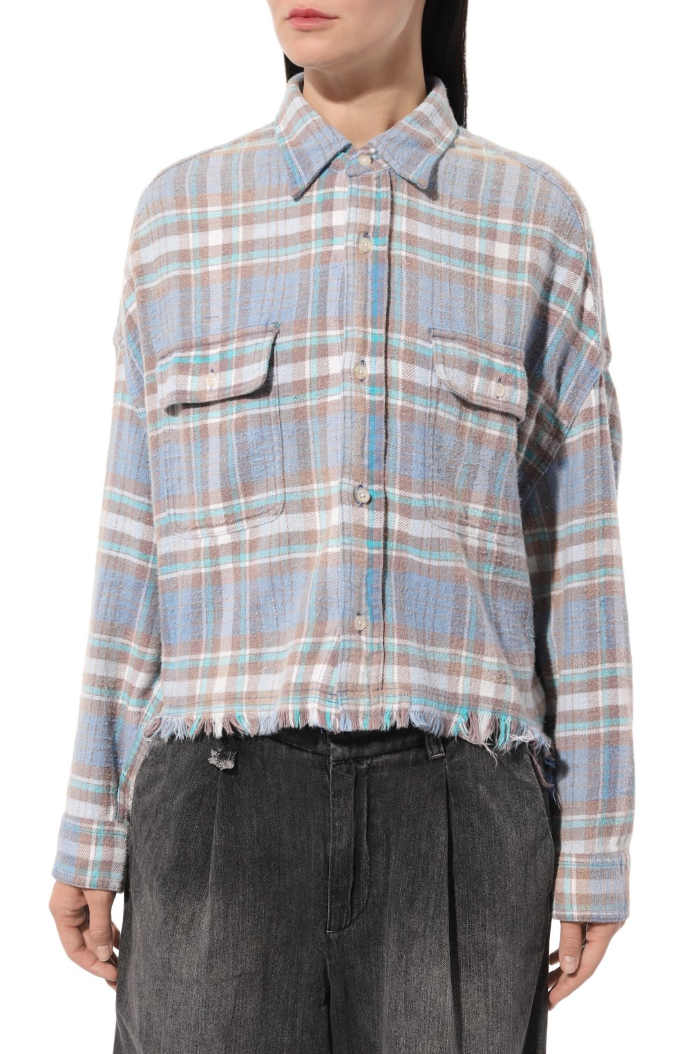 Хлопковая рубашка R13, арт. R13W7298-R146B, фото 3