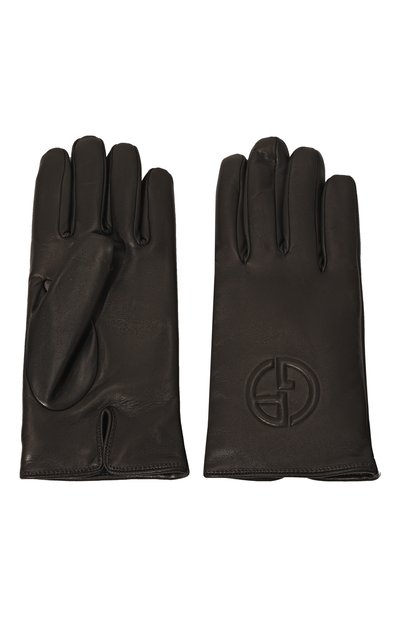 Кожаные перчатки GIORGIO ARMANI, арт. 744150/3F214, фото 3